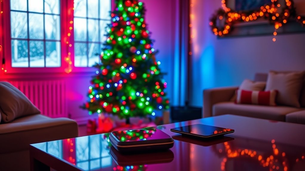 smart christmas light selection