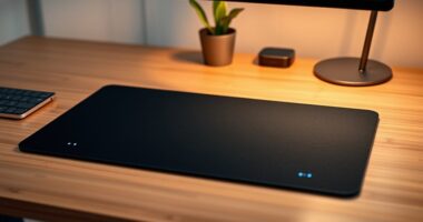 smart desk mats with wireless charging