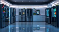 smart refrigerators with touchscreens