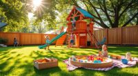 top backyard outdoor playsets
