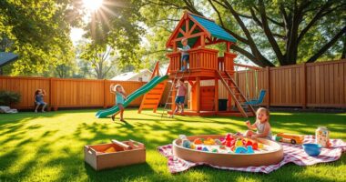 top backyard outdoor playsets