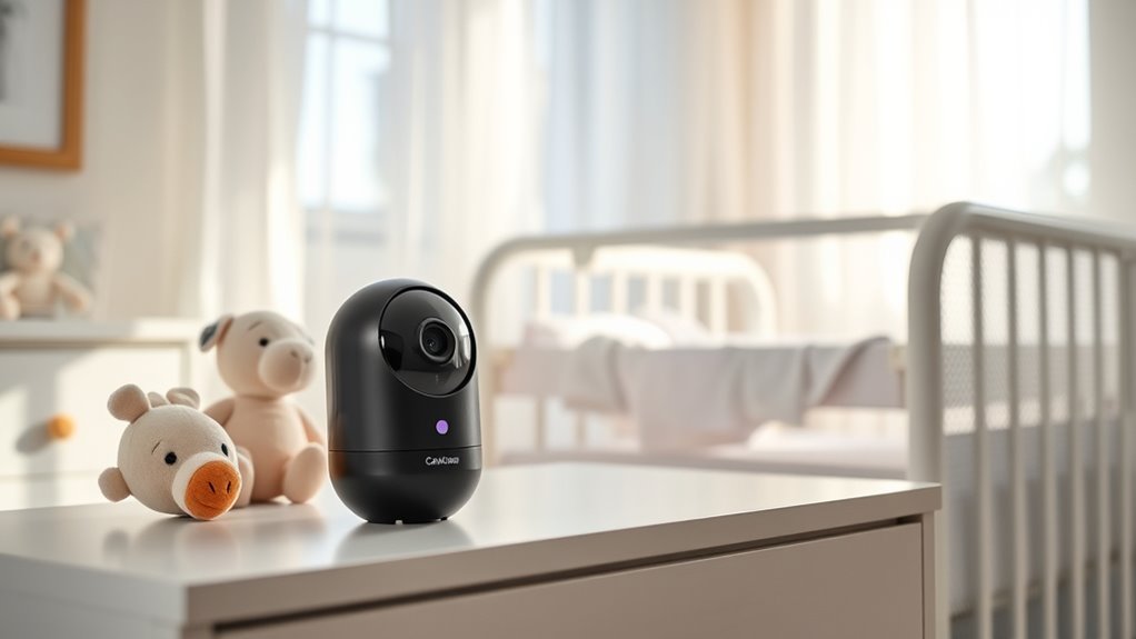 top camera baby monitors
