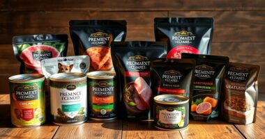 top gourmet pet food brands
