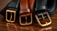 top luxury men s leather belts