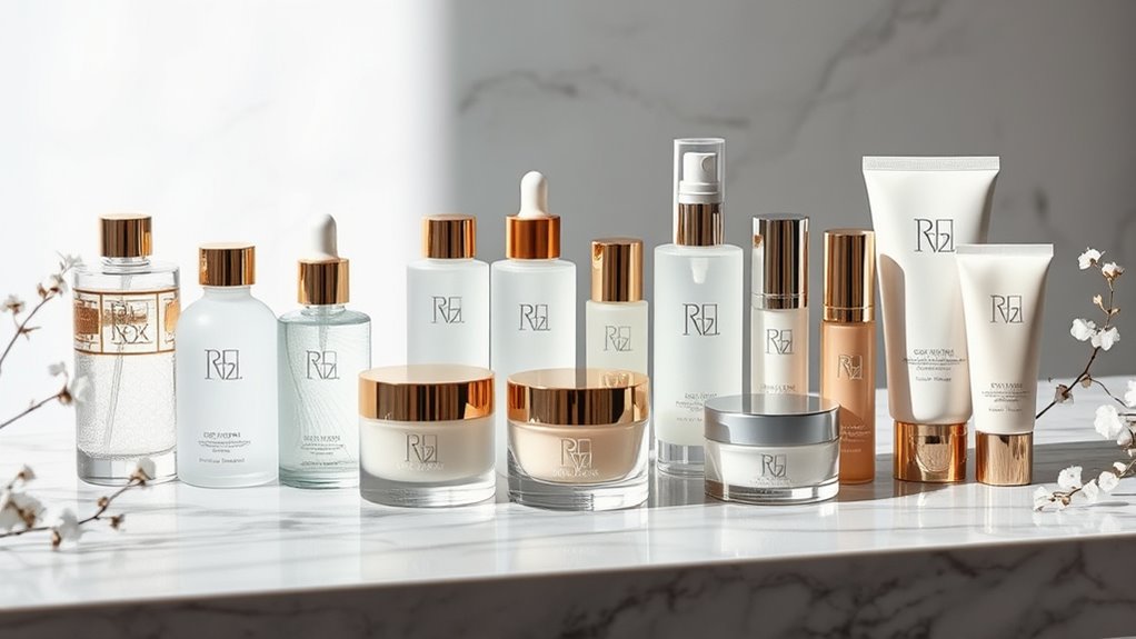 top luxury skincare selections