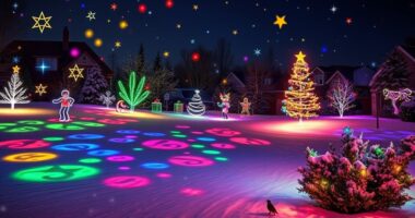 top outdoor holiday light projectors
