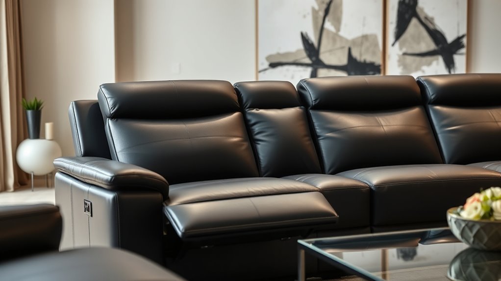 top power reclining sofas