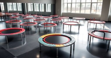 top premium trampoline workout sets