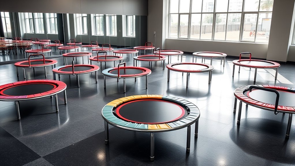 top premium trampoline workout sets