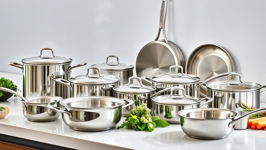 top stainless steel cookware collections