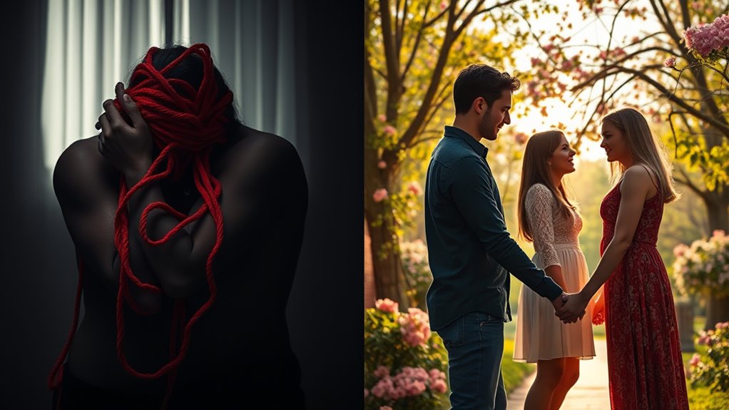 trauma bonds versus genuine attachment