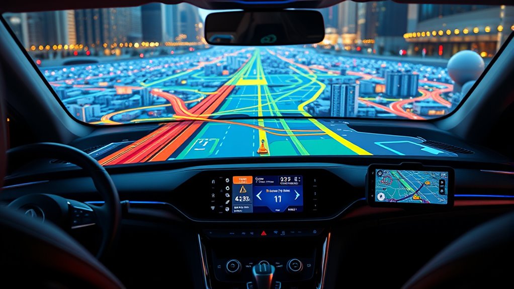 updated maps and safety features
