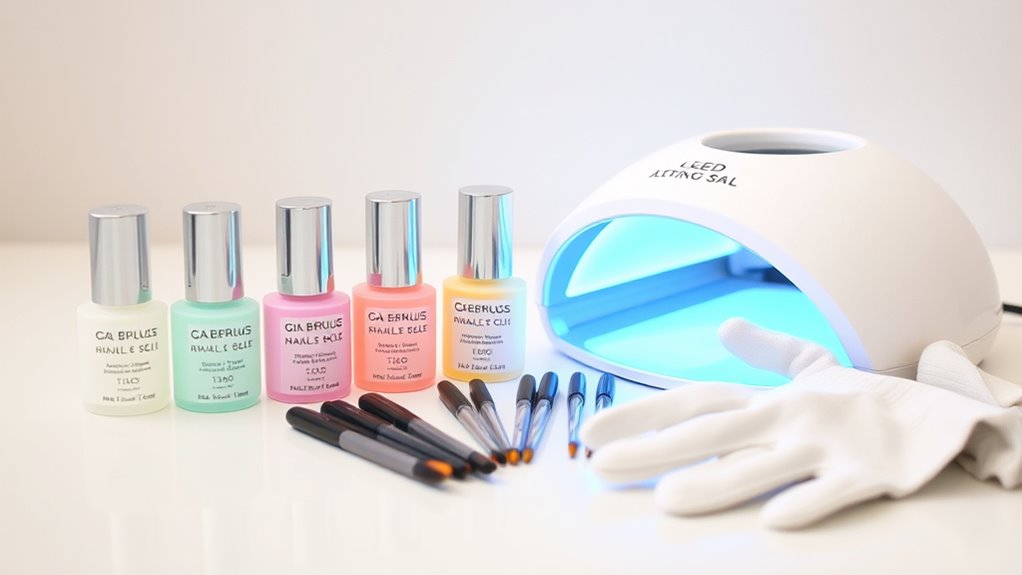 beginner friendly safe gel kits