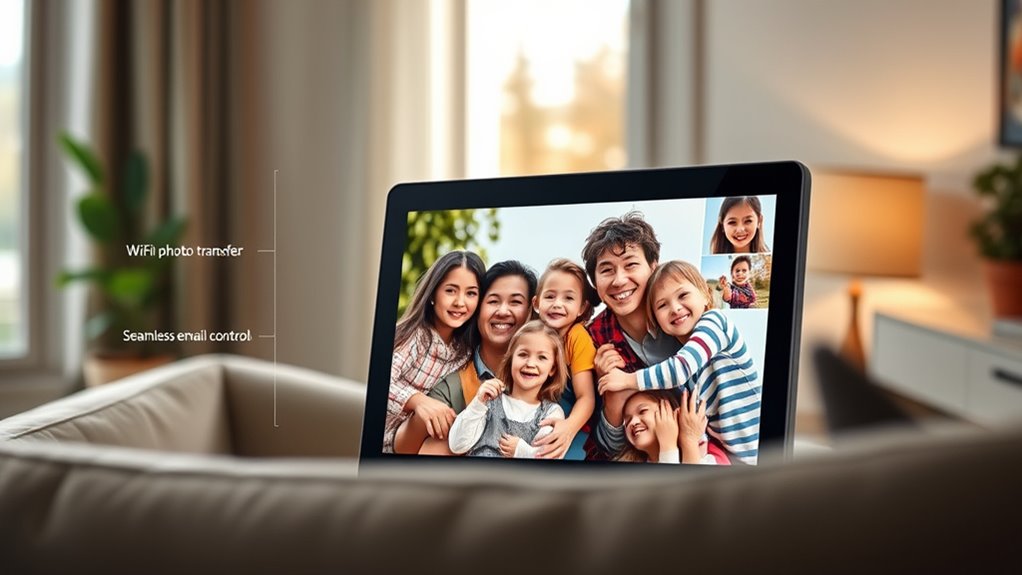 email photo sharing features