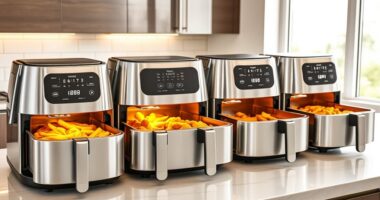 large family air fryers