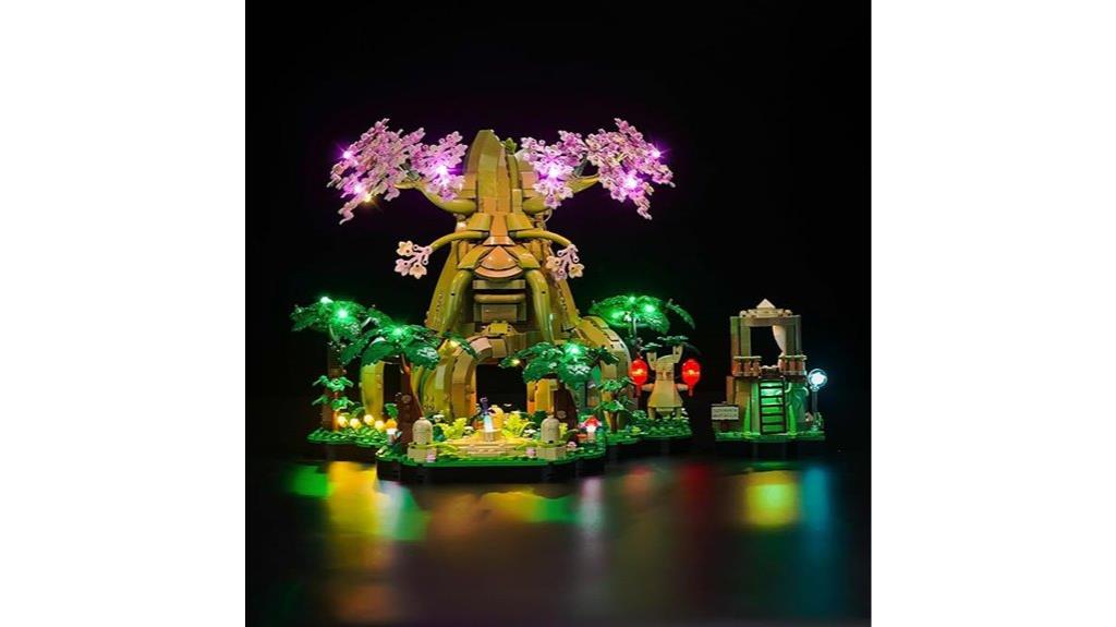 led light for lego deku tree