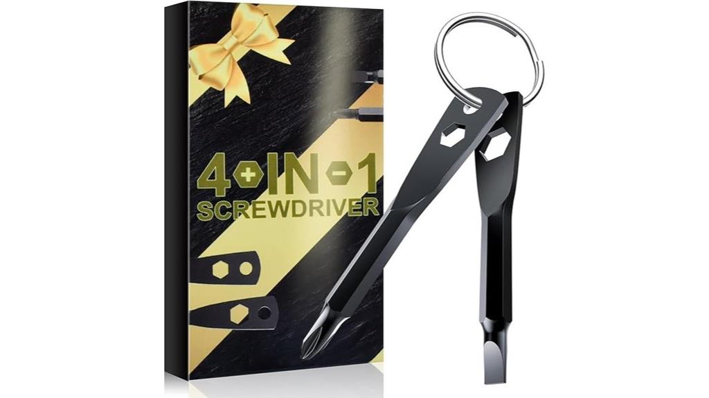 multifunctional keychain tool