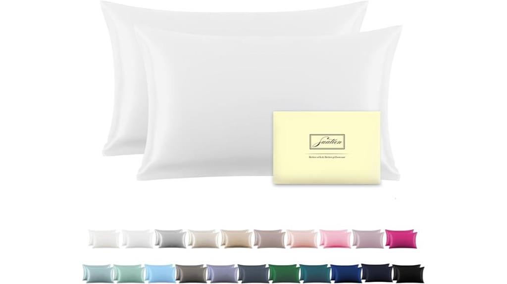 silk pillowcase set of two