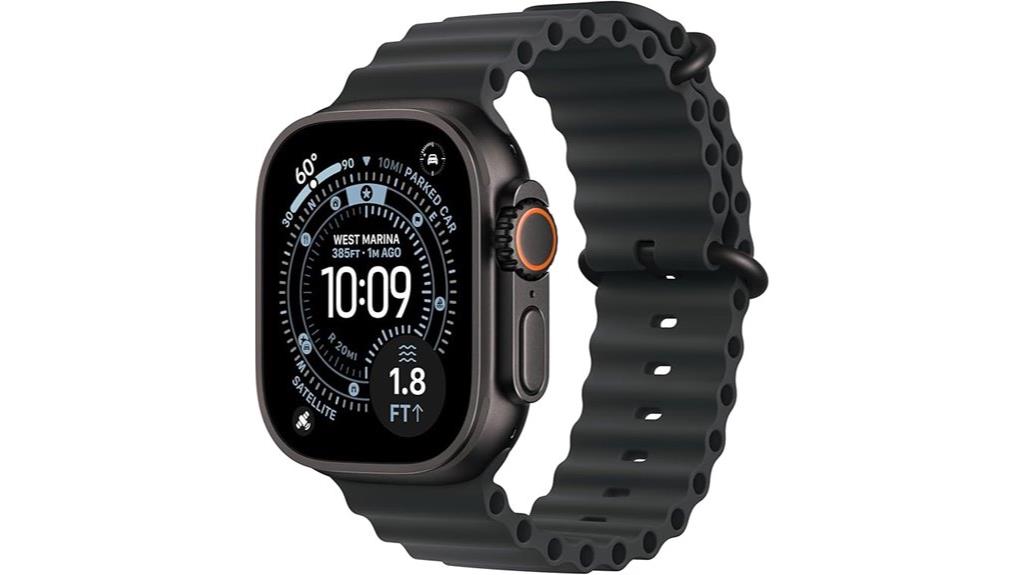 titanium ocean band watch