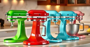 top kitchenaid mixer colors