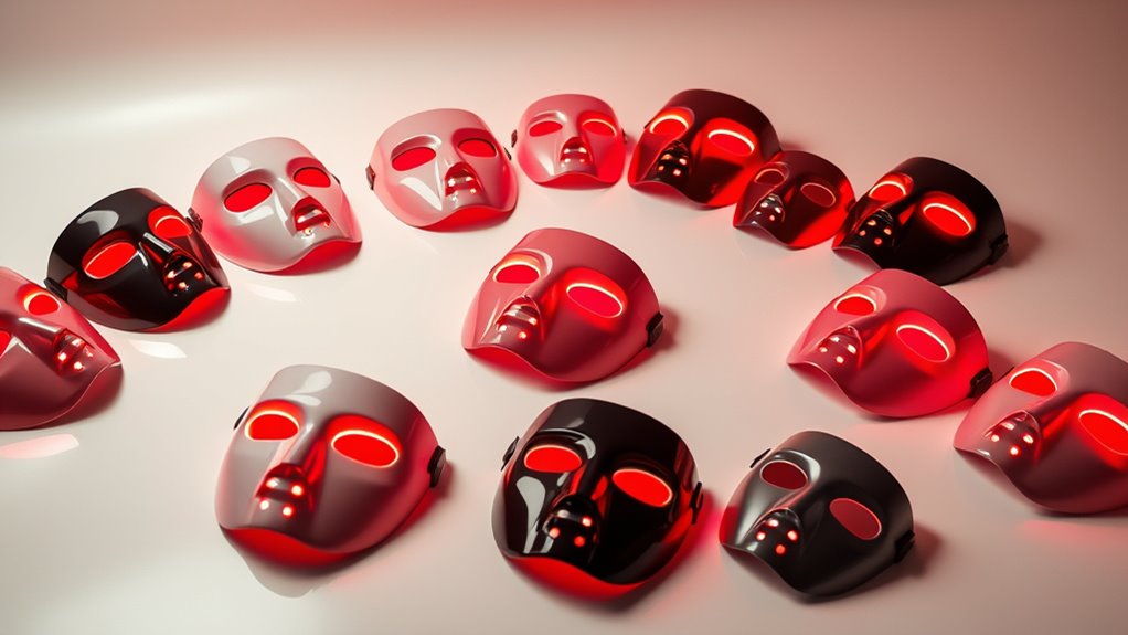 top red light masks 2025