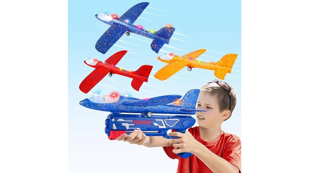 triple pack foam gliders