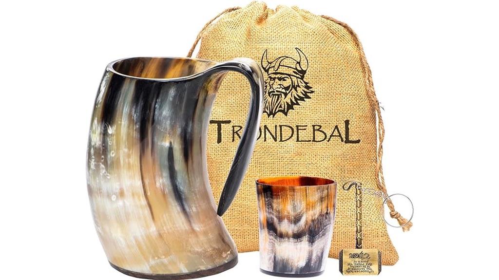 viking horn mug 15 20oz