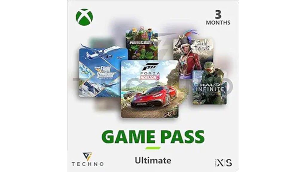 xbox game pass ultimate three month code