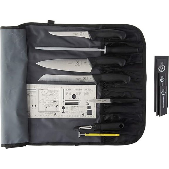 Mercer Millennia 13-Piece Culinary School Kit Black