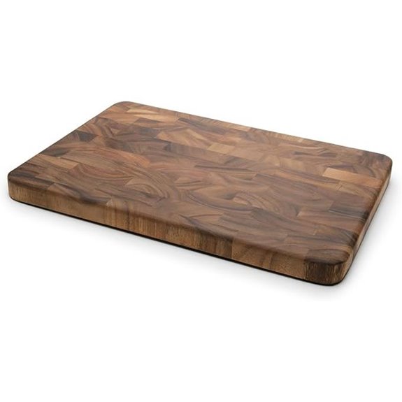 Ironwood Gourmet End Grain Acacia Wood Cutting Board