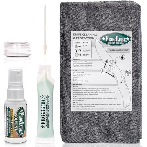 FrogLube Knife Cleaning Kit with Rust Prevention