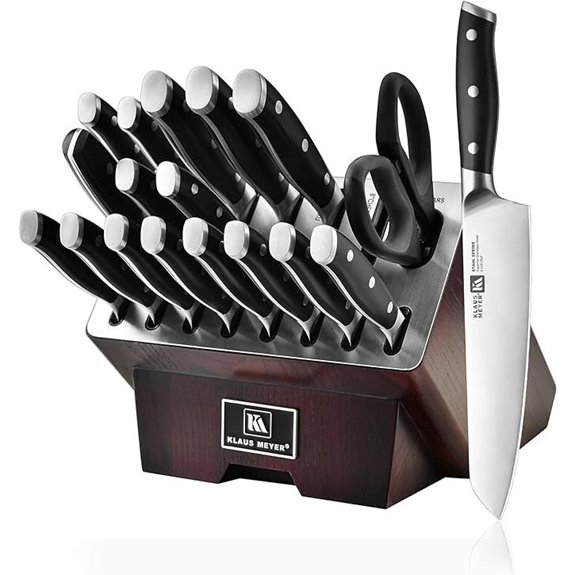Klaus Meyer Stahl 19-Piece German Steel Knife Set