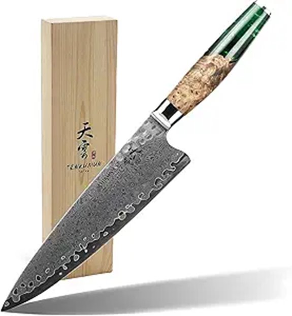 Japanese VG-10 Damascus Chef Knife (8-inch)