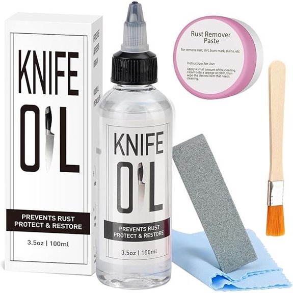 Knife Maintenance Oil & Rust Remover Set (5PCS)