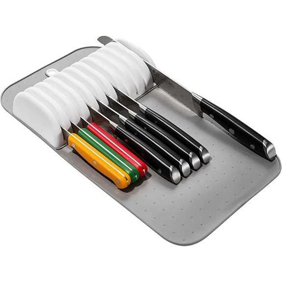 madesmart Large Non-Slip Knife Drawer Mat