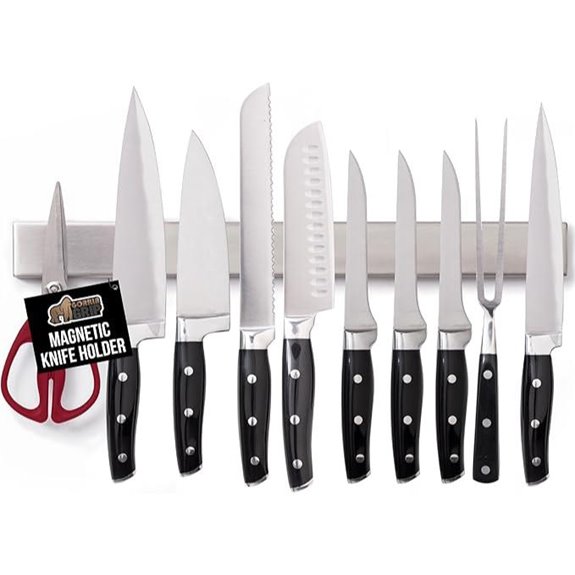 Gorilla Grip Magnetic Knife Wall Holder 18-inch