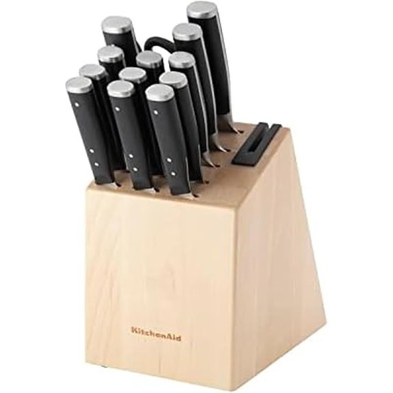 KitchenAid 14-Piece Knife Set with Sharpener
