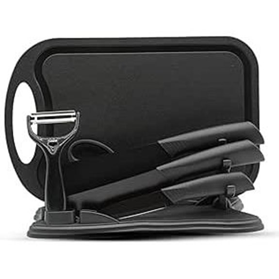 Magicorange 7-Piece Kitchen Knife Set with Accessories