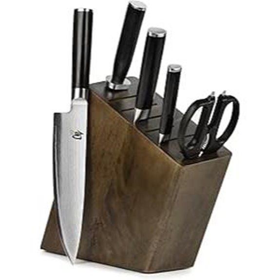 Shun Classic 6-piece Slim Knife Block Set