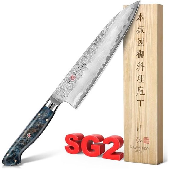 KAWAHIRO SG2 Steel Gyuto Chef Knife
