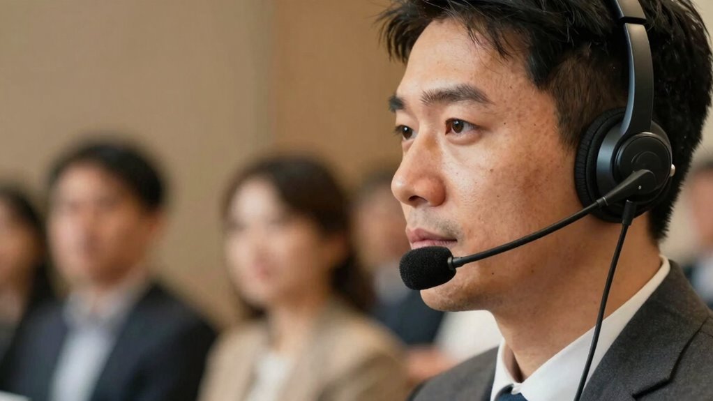 calm clear microphone technique