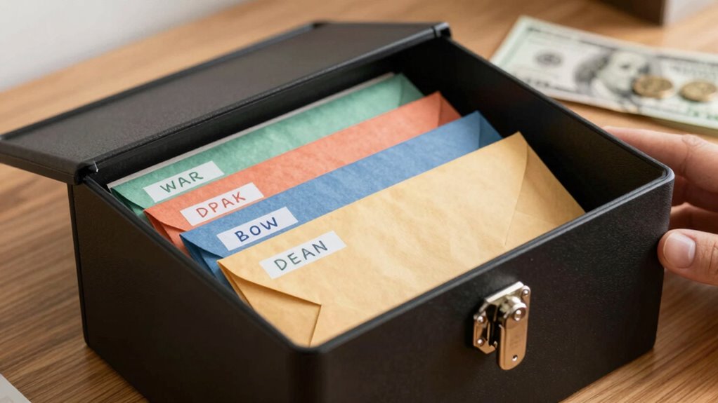cash envelopes with security
