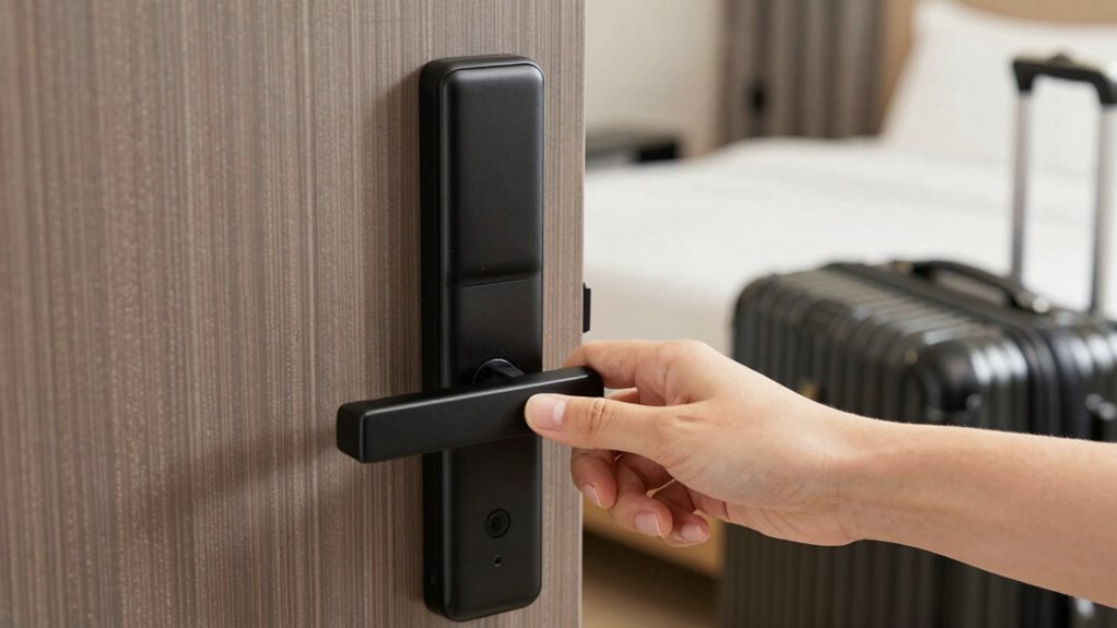 check door lock security