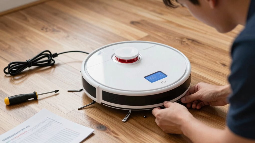 check firmware and batteries