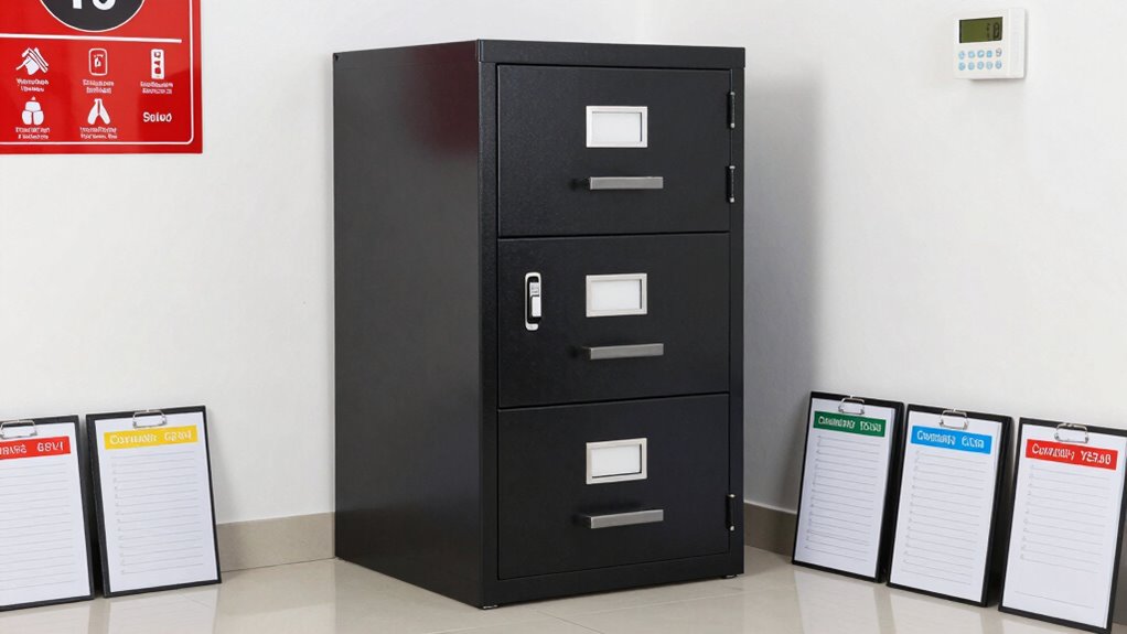 choosing secure fireproof cabinets