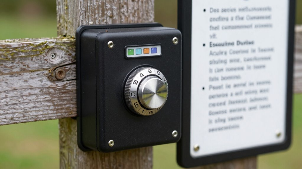 clear lock box access rules