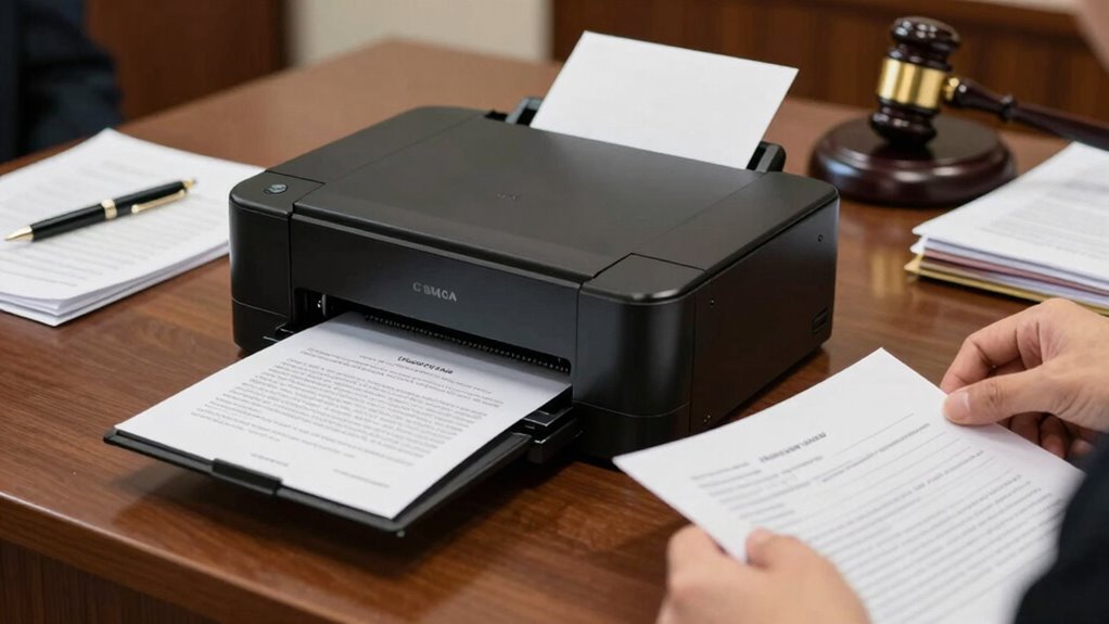 clear professional court documents