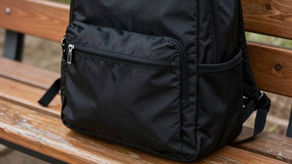 concealed storage prevents theft