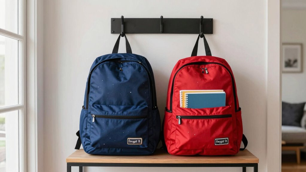 consistent organized family routine