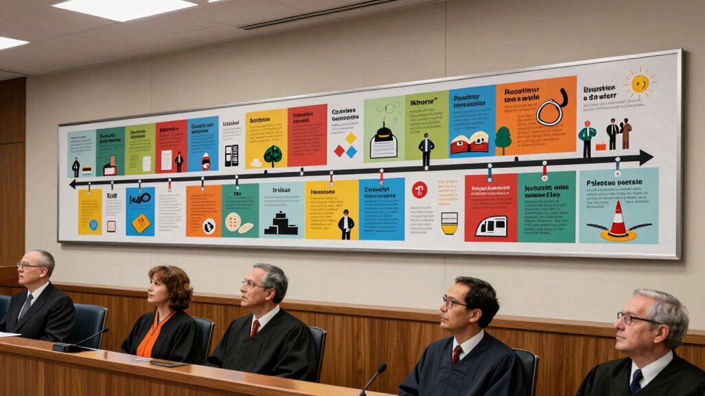 courtroom timeline success stories